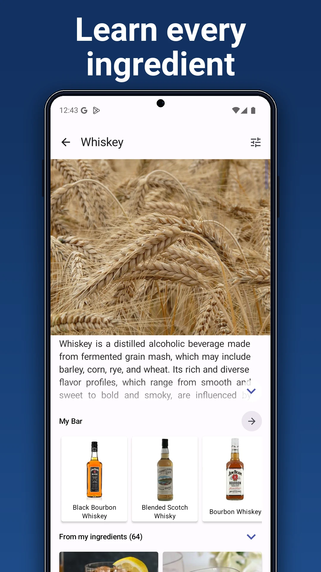 Cocktails Guru - Cocktail app screenshot